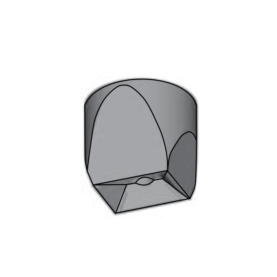 IPIR tip type - inverted pyramid rounded variant